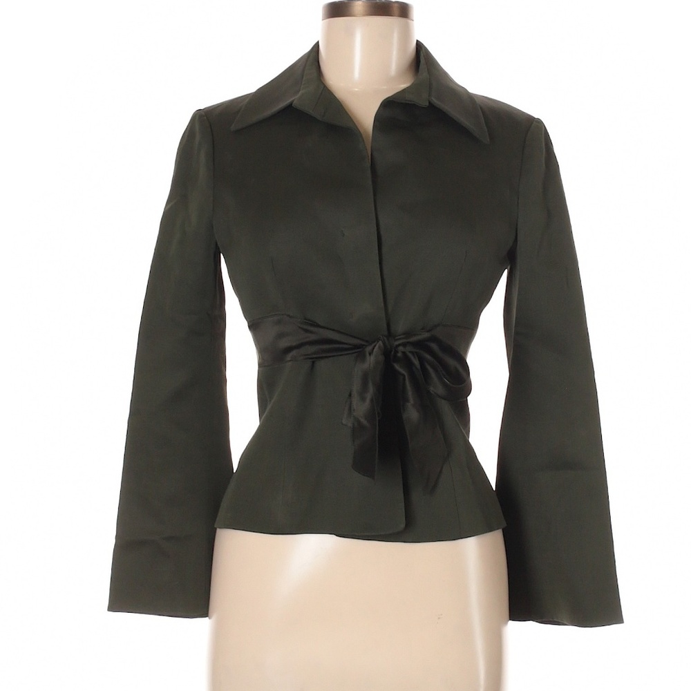 Valentino Roma Dark Green Wool Blazer